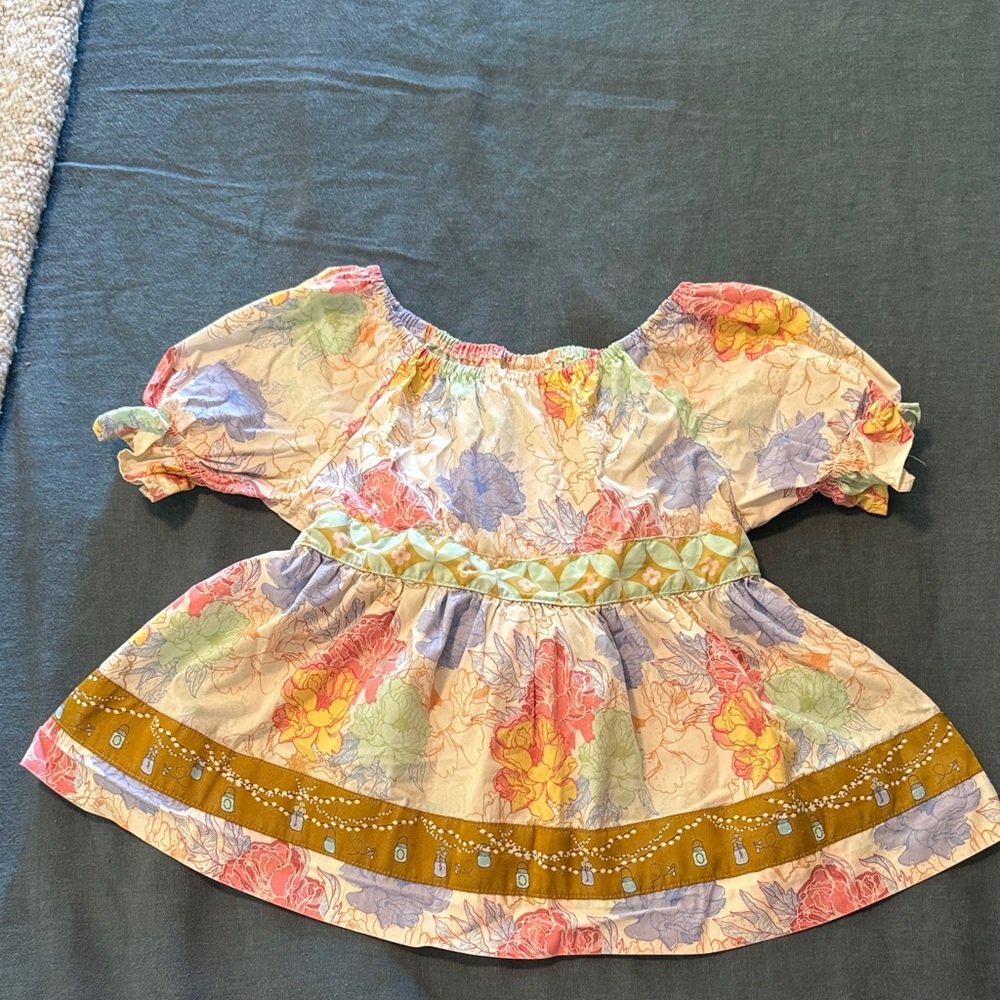 Matilda Jane Multicolor Floral Kids Blouse